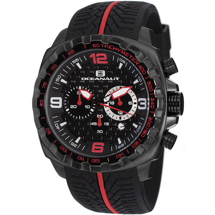 Oceanaut Men's Racer Black Dial Watch - OC1127