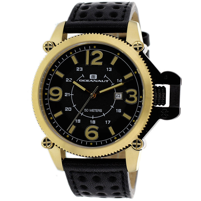 Oceanaut Men's Scorpion Black Dial Watch - OC4112