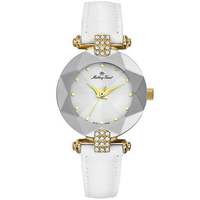 Mathey Tissot Women's Pyramide White Dial Watch - P311M
