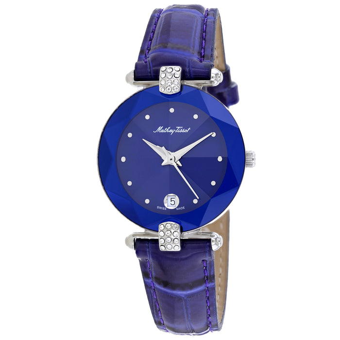 Mathey Tissot Women's Pyramide Blue Dial Watch - P316M