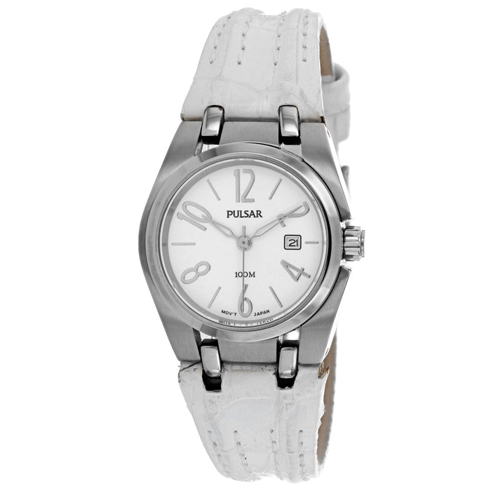 Pulsar Women's Classic White Dial Watch - PXT663X1