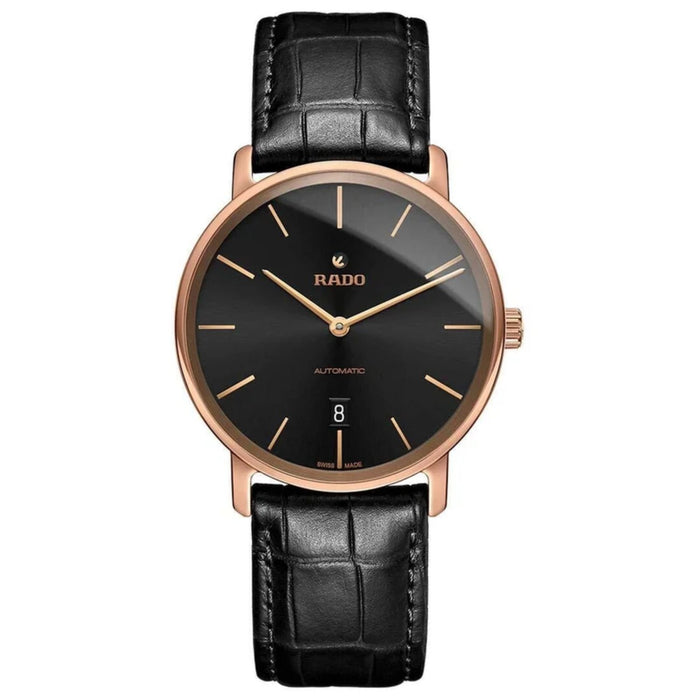 Rado Men's DiaMaster Black Dial Watch - R14068166