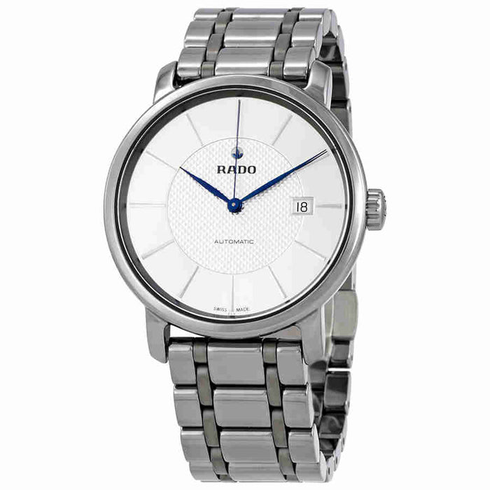 Rado Men's DiaMaster Silver Dial Watch - R14074132