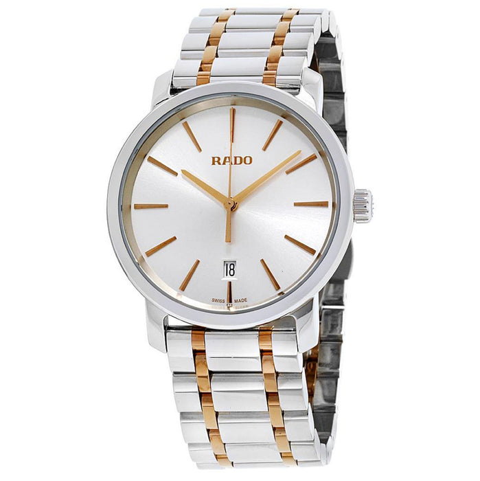 Rado Men's DiaMaster Silver Dial Watch - R14078103