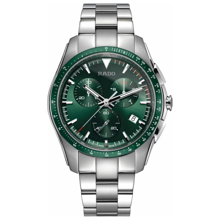 Rado Men's Hyper Chrome Green Dial Watch - R32259313