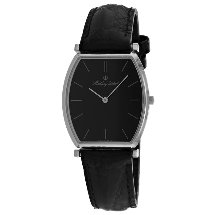 Mathey Tissot Women's Classic Black Dial Watch - S100HBI