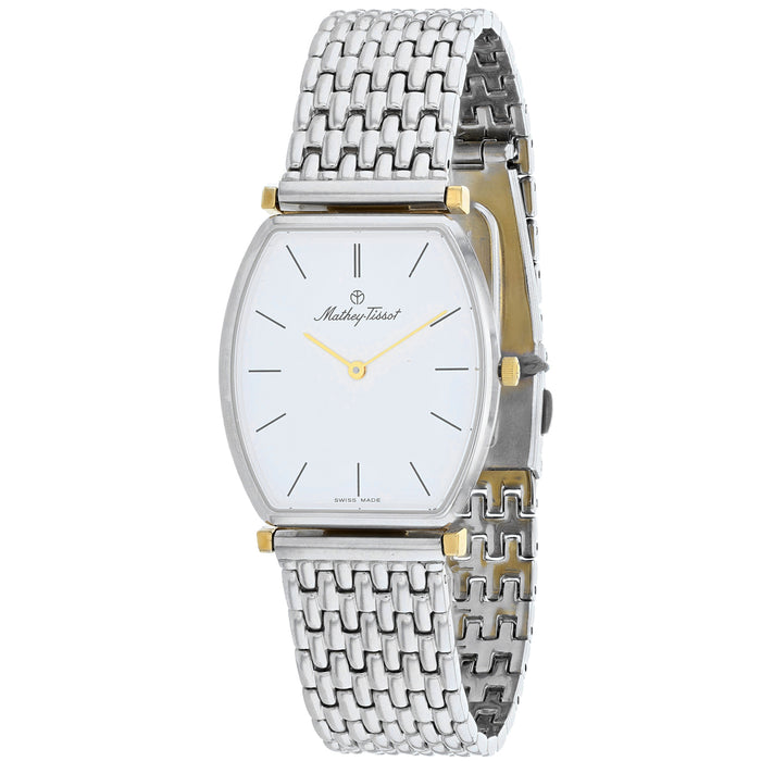 Mathey Tissot Women's MYTIQUE White Dial Watch - S100S