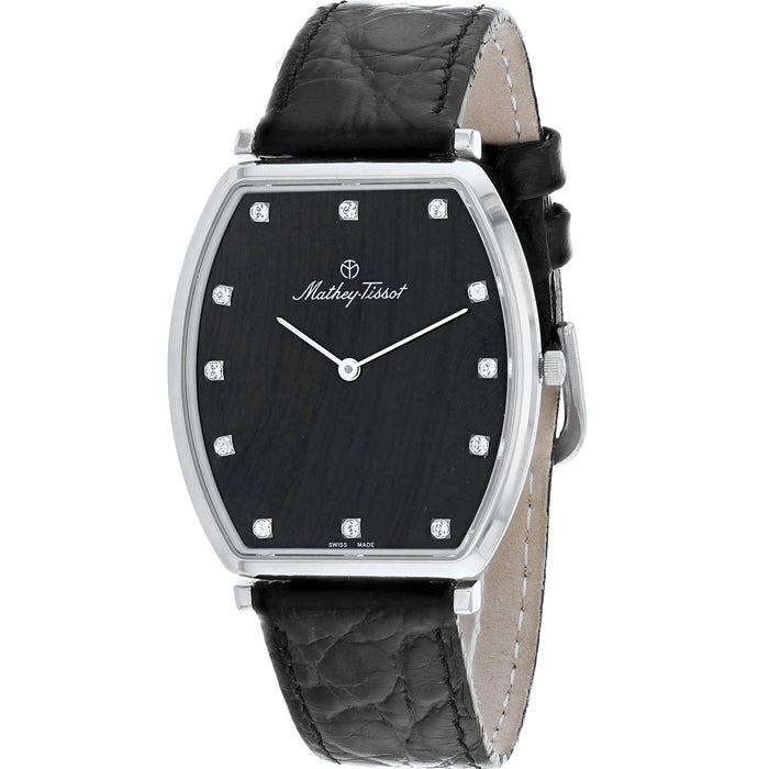 Mathey Tissot Women's MYTIQUE Black Dial Watch - SB100HA
