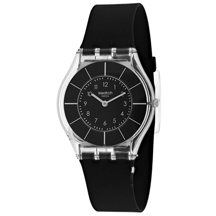 Swatch Women's Classiness Black Dial Watch - SFK361