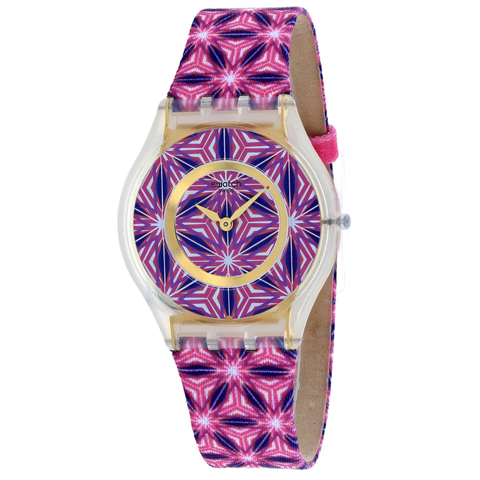 Swatch Women's Vetrata Multi color Dial Watch - SFW108