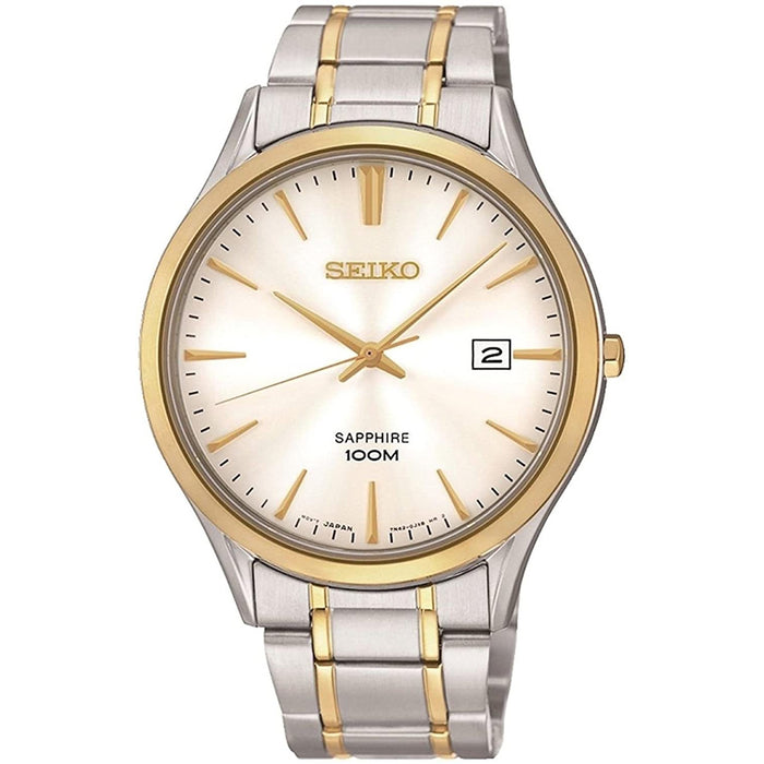 Seiko Men's Dress White Dial Watch - SGEG96P1