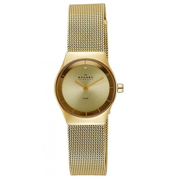 Skagen Women's Classic Gold Dial Watch - SKW2045