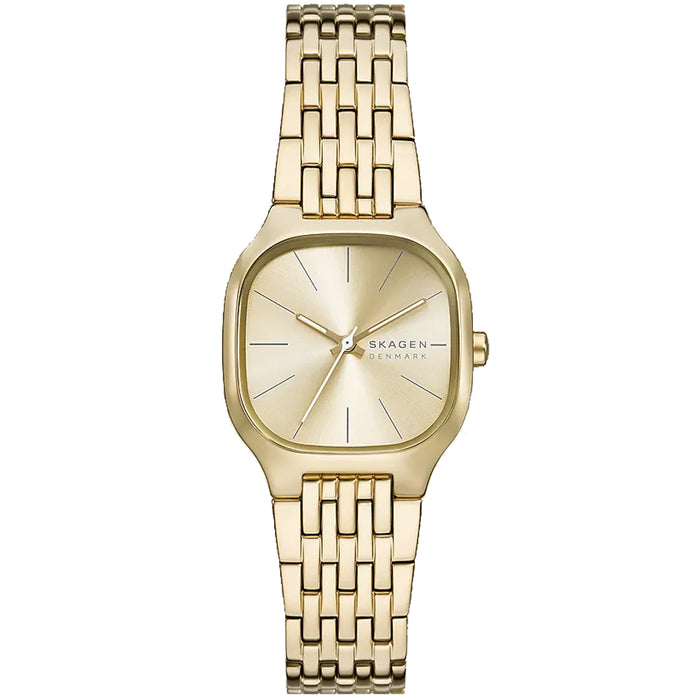 Skagen Women's Mellem Lille Gold Dial Watch - SKW3162
