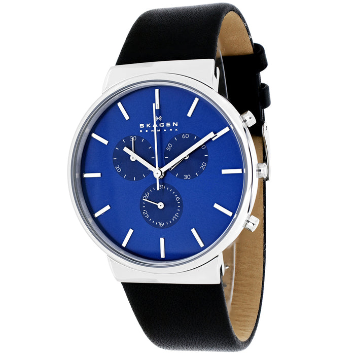 Skagen Men's Ancher Blue Dial Watch - SKW6105