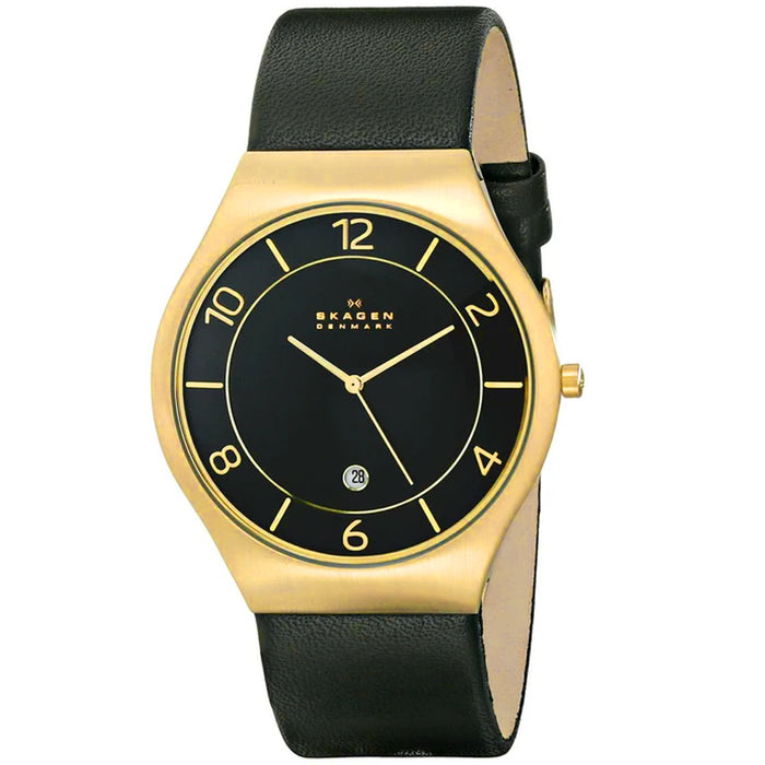 Skagen Men's Classic Black Dial Watch - SKW6145