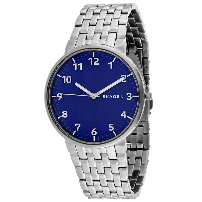 Skagen Men's Ancher Blue Dial Watch - SKW6201