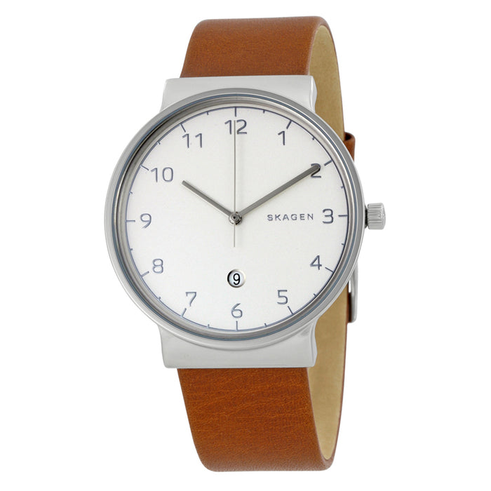 Skagen Men's Ancher Silver Dial Watch - SKW6292