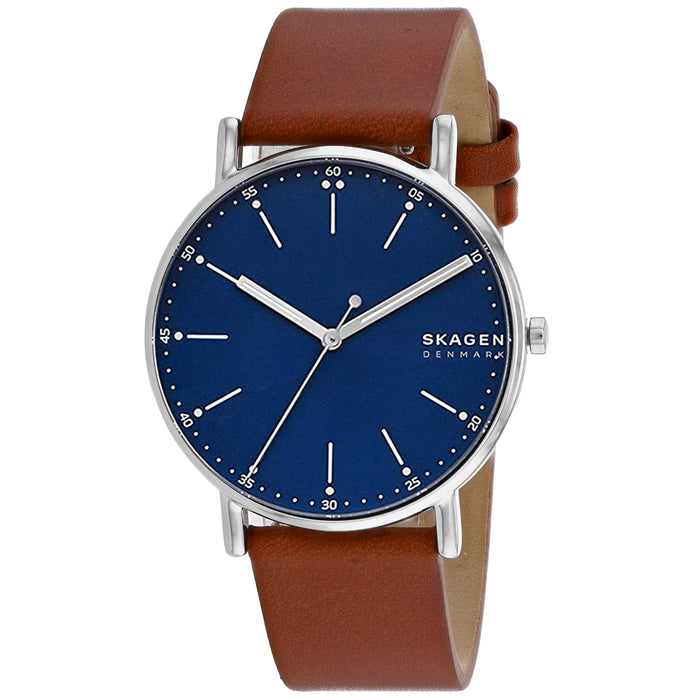 Skagen Men's Signaur Blue Dial Watch - SKW6355