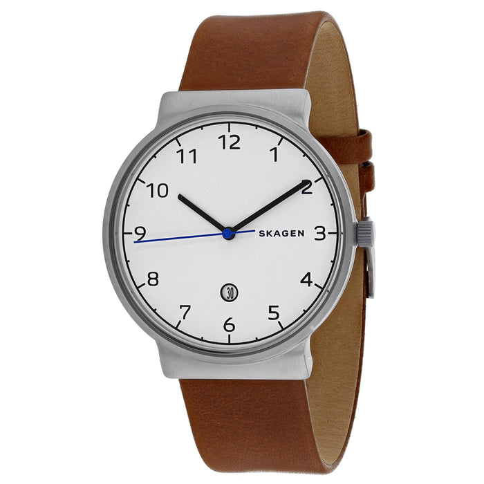 Skagen Men's Ancher White Dial Watch - SKW6433