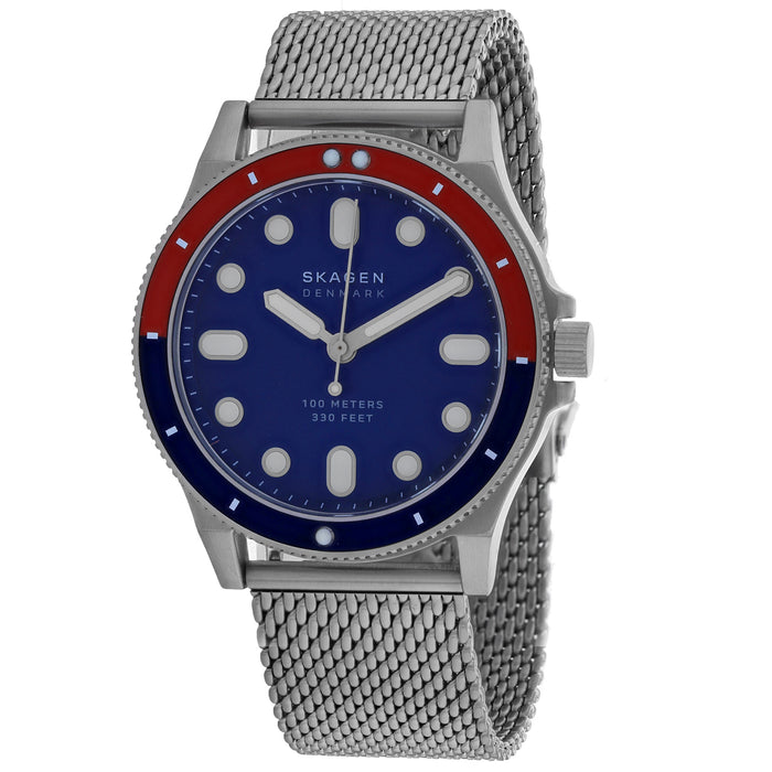 Skagen Men's Fisk Blue Dial Watch - SKW6668