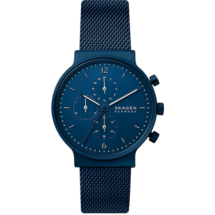 Skagen Men's Ancher Blue Dial Watch - SKW6763