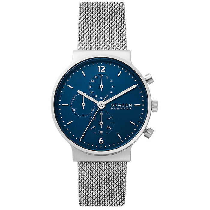 Skagen Men's Ancher Blue Dial Watch - SKW6764