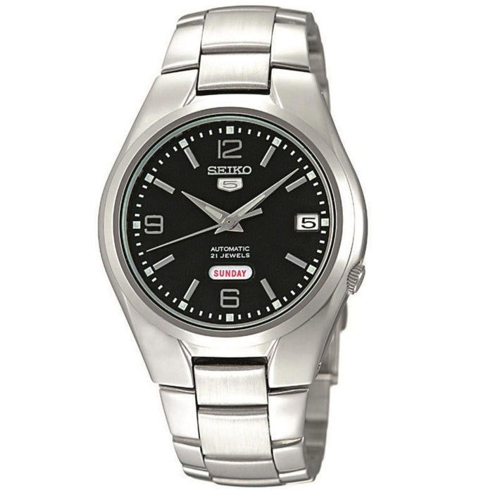 Seiko Men's Classic Black Dial Watch - SNK623K1
