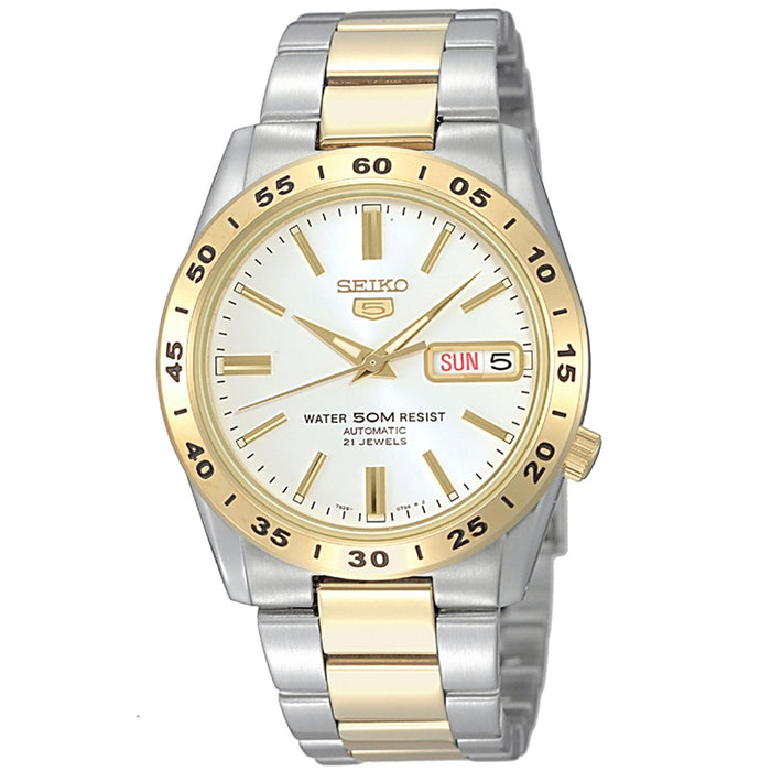 Seiko Men's Classic White Dial Watch - SNKE04K1