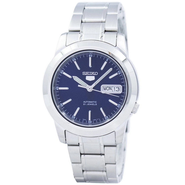 Seiko Men's Series 5 Blue Dial Watch - SNKE51