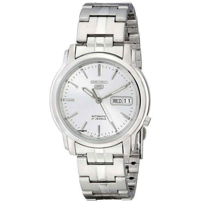 Seiko Men's Classic Silver Dial Watch - SNKK65