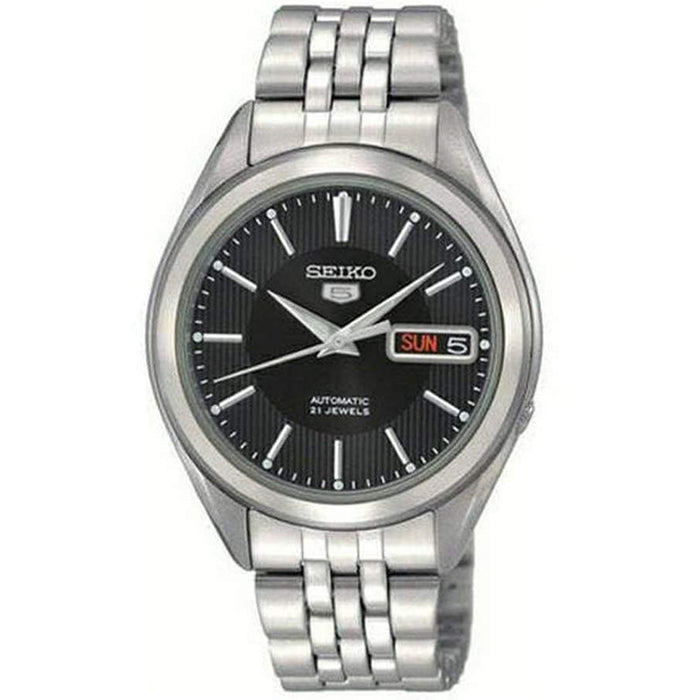 Seiko Men's Seiko 5 Black Dial Watch - SNKL23K1