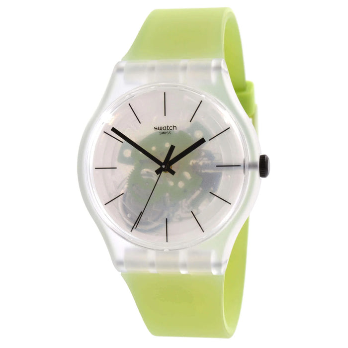 Swatch Women's Monthly Drops Transparent Dial Watch - SO29K106