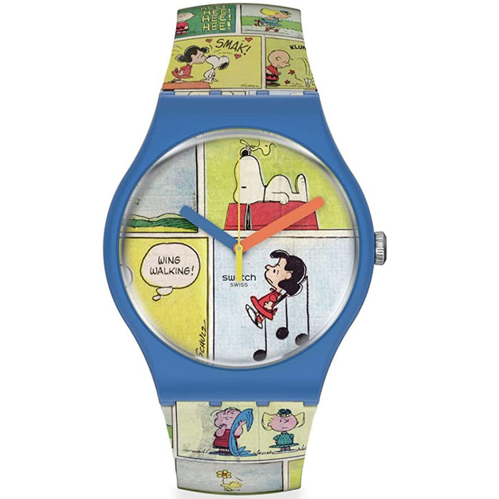 Swatch Women's Smak Multicolor Dial Watch - SO29Z108