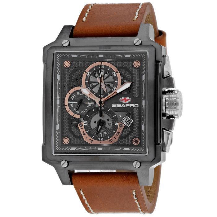 Seapro Men's Brown Dial Watch - SP0113