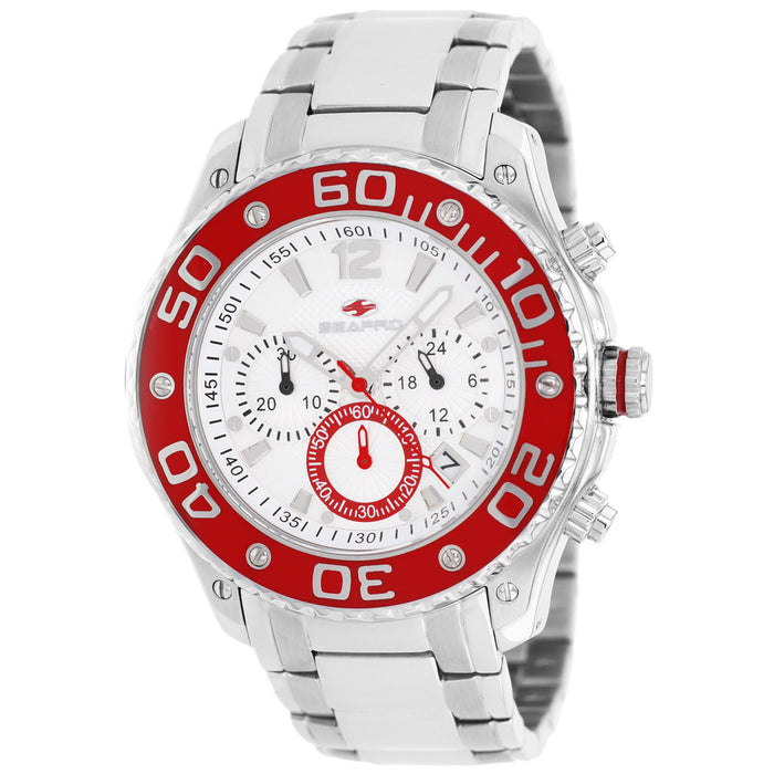 Seapro Men's Dive  Silver Dial Watch - SP1324