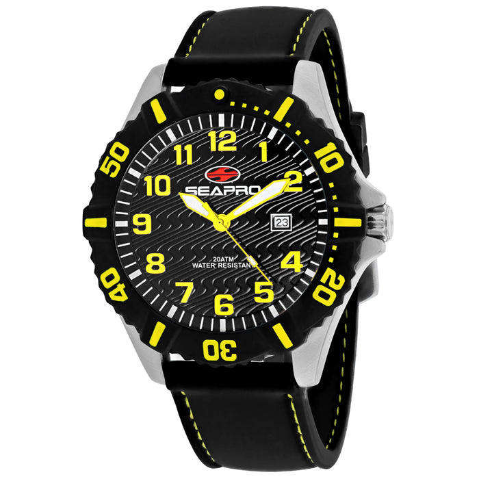 Seapro Men's Trooper Black Dial Watch - SP1512