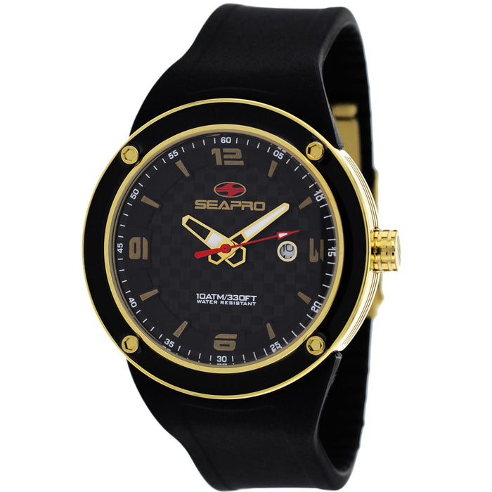 Seapro Men's Driver Black Dial Watch - SP2112