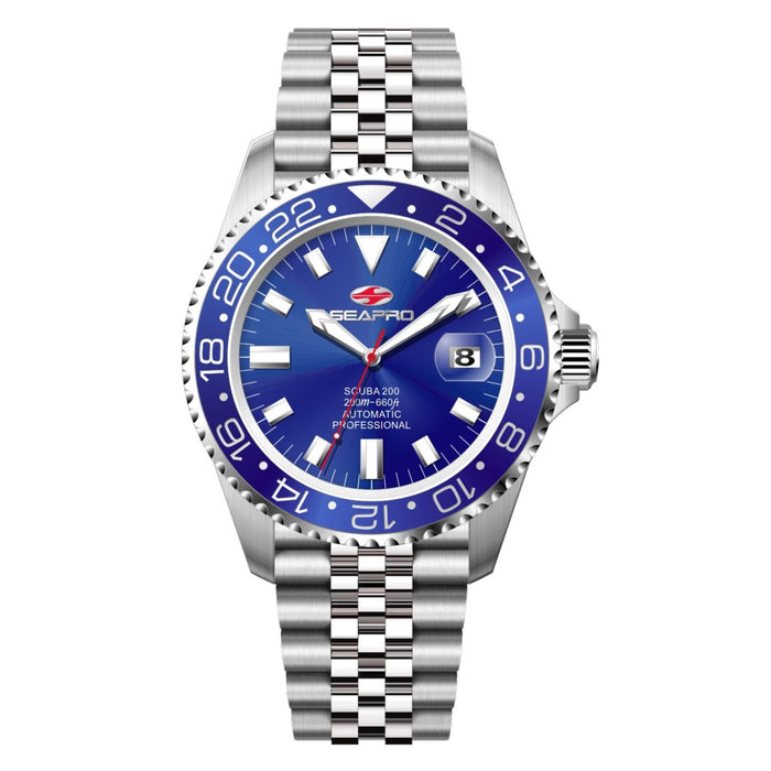 Seapro Men's Grand Meridian Blue Dial Watch - SP4331