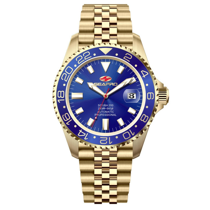 Seapro Men's Grand Meridian Blue Dial Watch - SP4339