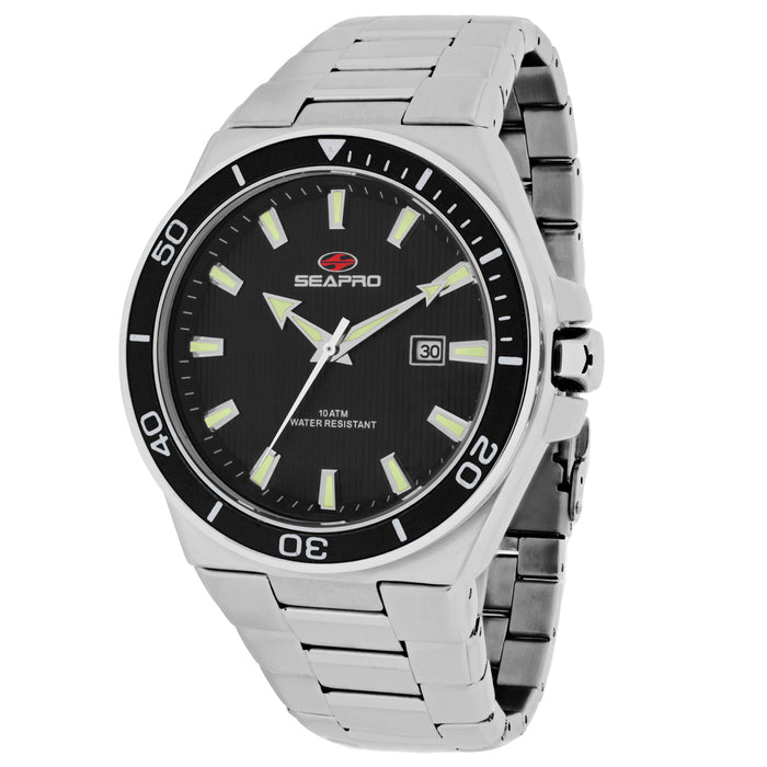 Seapro Men's Storm Black Dial Watch - SP8112