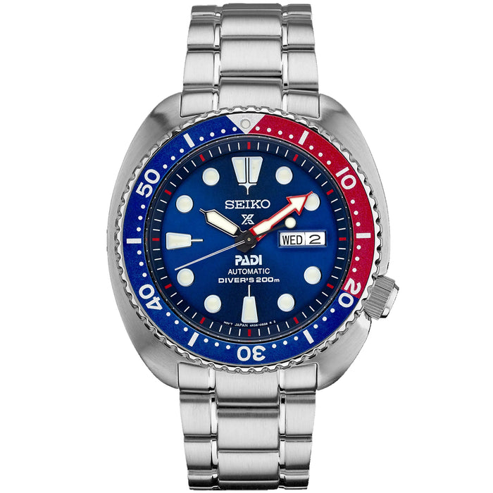 Seiko Men's Prospex PADI Special Edition Blue Dial Watch - SRPE99