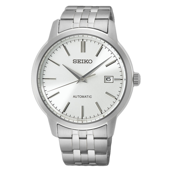 Seiko Men's Essentials Silver Dial Watch - SRPH85K1