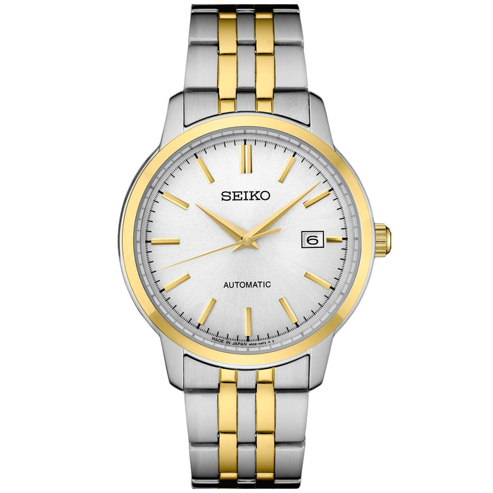 Seiko Men's Essentials White Dial Watch - SRPH92