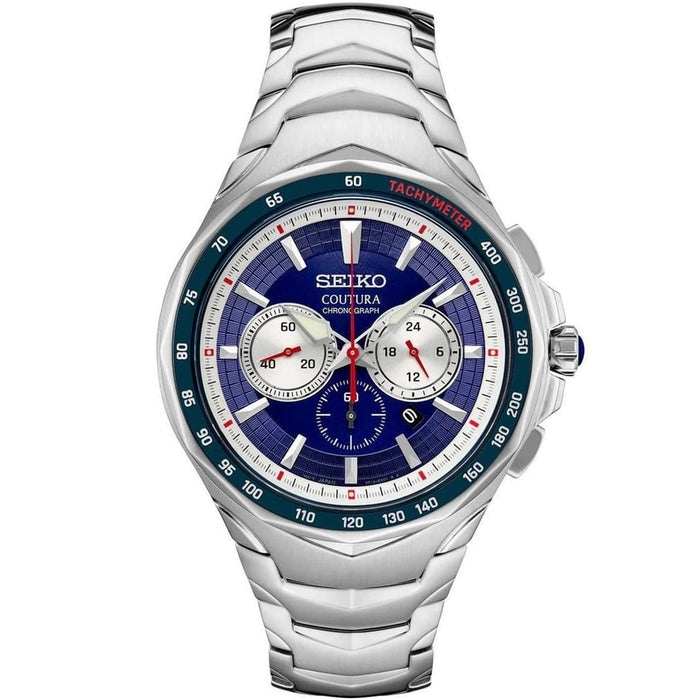 Seiko Men's Coutura Blue Dial Watch - SRWZ21