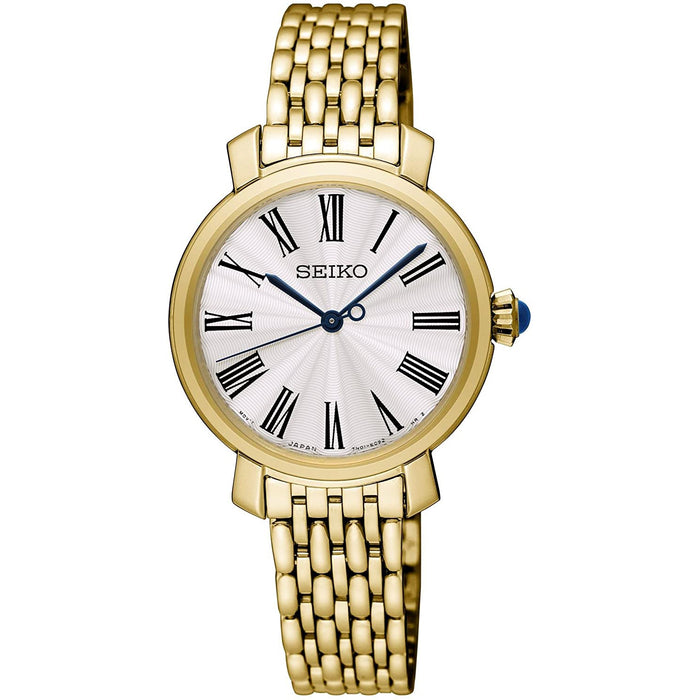 Seiko Women's Classic White Dial Watch - SRZ498P1