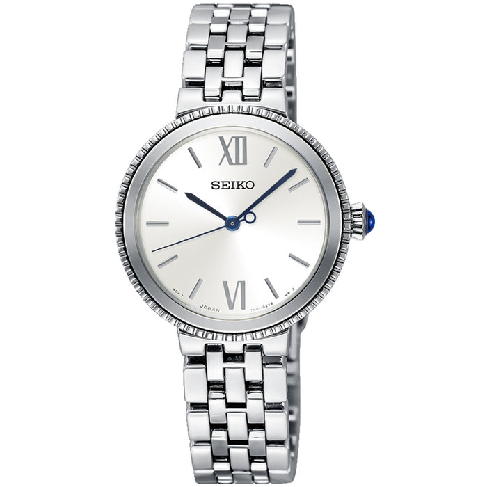 Seiko Women's Classic White Dial Watch - SRZ507P1