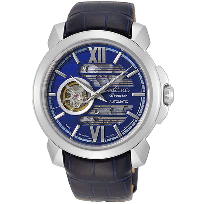 Seiko Men's Premier Blue Dial Watch - SSA399J1