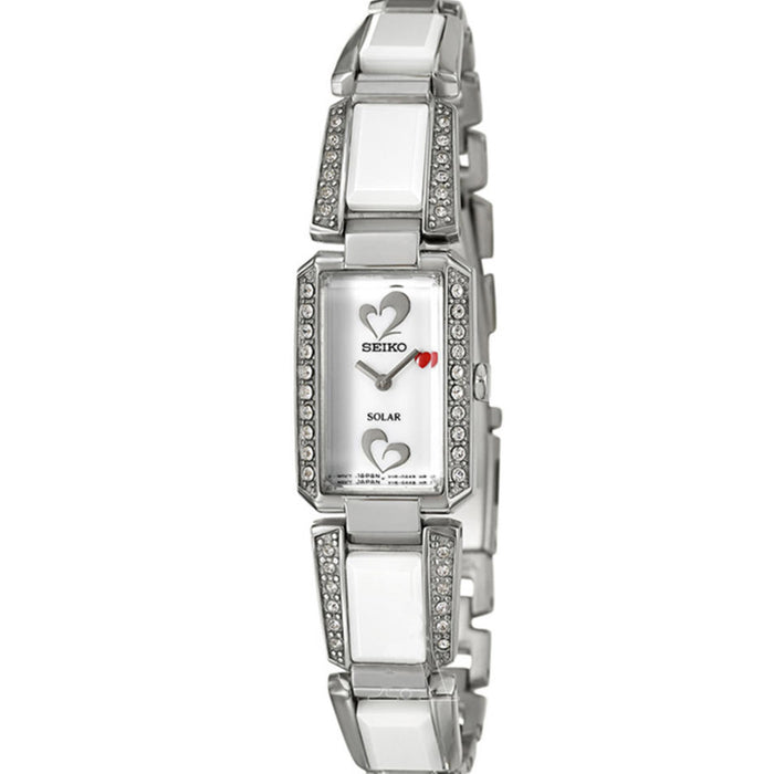 Seiko Women's Solar Silver Dial Watch