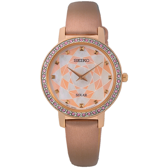 Seiko Women's Discover More Multicolor Dial Watch - SUP456