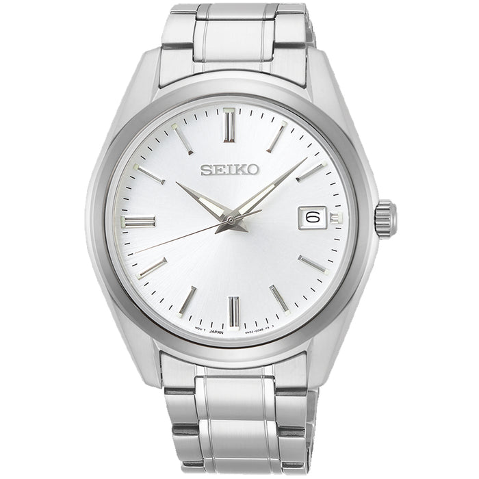 Seiko Men's Essentials Silver Dial Watch - SUR307